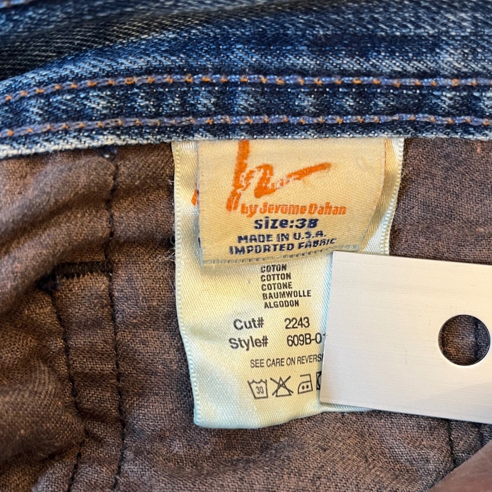 Citizens of Humanity Jagger Bootcut Jeans Mens 38x31 Blue Medium Wash Z-Fly 609 - Picture 14 of 16